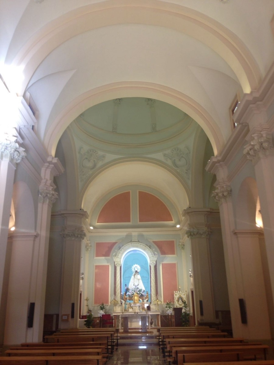 Interior del Santuario